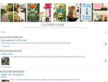 Tablet Screenshot of memoriesoncloverlane.com